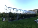 Šiltnamis KLASIKA Arkinis, 30 m2, su pamatu ir 6 mm polikarbonatine danga, 3 x 10 m, arkos formos