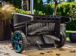 Nupjautos žolės ir lapų rinktuvo priedas grindiniui GARDENA