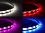 Išmaniosios šviesos diodų juostos prailginimas DELTACO, Smart Home Sh-Lsex1M, LED 1 m, RGB 2700K-6500K, 24 W/m, 300 lm/m, WiFi, vald. programėle, 2.4GHZ, tinka DELTACO SH-LS3M