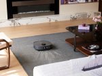 Robotas dulkių siurblys‑plovėjas MIDEA V15 Black, juodos sp.