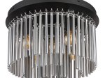 Lubinis šviestuvas GLOBO Gorley, 5 x E14, 40W, 230V, chromo, juodos matinės sp., 320x320x230 mm, 15698D