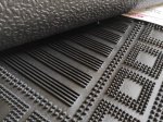 Kilimėlis RICCO MIX-MAT, 40 x 60 cm, linijos, 100% guma, 846-007, ST