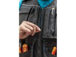 Liemenė HOGERT WORKWEAR Helwig, įrankiams, 100% poliesteris,juoda spalva