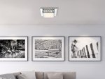 Lubinis LED šviestuvas GLOBO Margo, 12W, 230V, 4000K, 720 lm, chromas, K5 kristalai, stiklas, 250 x 250 x 70 mm, 49355