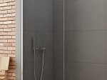 Dušo sienelė HARMONY Relaxa Chrome HAR-0351, 90 x 195 cm, chromuotas profilis, skaidrus grūdintas stiklas 6 mm