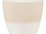 Kambarinis keraminis vazonas SCHEURICH Vanilla Cream (950/14), kreminės sp., vazono skersmuo 14 cm.