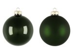 Kalėdiniai žaisliukai WINTERIA, žalios sp., 6 vnt., 8 cm