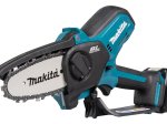 Akumuliatorinis genėjimo pjūklas MAKITA UC100DWA, 12 V, pjov. juostos ilgis 10 cm, bešepetėlis variklis,  komplekte 2,0 Ah akumuliatorius ir pakrovėjas