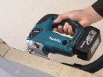 Akumuliatorinis siaurapjūklis MAKITA DJV180Z, 18 V Li-ion, be akumuliatorių ir kroviklio
