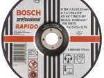 Nerūdijančio plieno pjovimo diskas BOSCH AS 46 T Inox BF, 230 mm, 1,9 mm 230x22,2x1,9 mm,INOX
