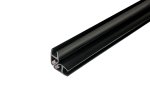 Dušo tarpinė HARMONY HAR-0388, guminė, su magnetu 45° stiklui 6 mm, juoda/ juodas magnetas, 2 vnt./pak.