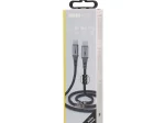 Įkrovimo laidas MUSTHAVZ, USB-C 2.0 į USB-C nailoninis laidas, 1 m, MHCABUSBCUSBC