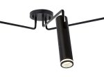 Kryptinis šviestuvas RABALUX Senobia 73039, GU10 3x MAX 35W, 55 x 485 mm, IP20, 230V, 50Hz, juodos sp.