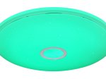Lubinis LED šviestuvas GLOBO Connor Smart Light, 30W + 5W, 230 V, 2850 lm, 3000/4500/6000 K / RGB, su pultu, dimer., laikmatis, atminties funkcija, 770x70mm, 41386-30SH
