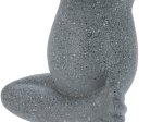 Sodo dekoracija VARLĖ, užsiimanti joga, skirtingų sp., 15 x 11 x 40,5 cm.