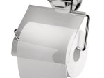 Tualetinio popieriaus laikiklis RIDDER 12100000, priklijuojamas, uždaras, skaidrus
