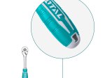 Terkšlinė rankena galvutėms TOTAL, CR-V+Cr-Mo, 1/4" 45T, 158 mm, THT106146