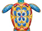 Pripučiamas plaustas BESTWAY Mediterranean Turtle Ride-On, 1,83x1,73 m, 41523