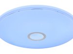 Lubinis LED šviestuvas GLOBO Connor Smart Light, 30W + 5W, 230 V, 2850 lm, 3000/4500/6000 K / RGB, su pultu, dimer., laikmatis, atminties funkcija, 770x70mm, 41386-30SH