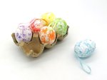 Velykų dekoracija Pakabinamas Kiaušinis, 6 vnt., ilgis 15 cm, plotis 10 cm