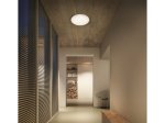 Lubinis LED šviestuvas PHILIPS Zarpy, 10 W, 4000 K, 1050 lm, IP44, 15000 val., 250 mm skersmens