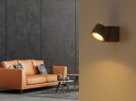 Kryptinis šviestuvas GLOBO Rae, LED, 6W, 480lm, 3000K, pilkos sp., 72x95x130 mm