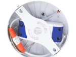 LED šviestuvas TOPE Tora, 12W, 3000K, 852 lm, IP40, virštinkinis, apvalus, baltos sp., matmenys 120 x 55 mm, 6004000048