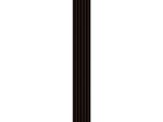 Akustinė dailylentė SoDec 2700x300 6L ST R2 black/dark oak 
