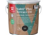 Aliejus terasoms ir lauko baldams TIKKURILA, Valtti Plus Terrace Oil , juodas, 2,7 l, vandens pagrindu