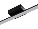 Pakabinamas LED šviestuvas GLOBO Kirina, 6W, 3000K, 230V, 540lm, 342 x 70 x 56 mm, juodos sp.