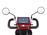 Elektrinis skuteris EKOMOTO Spirit-3 MDR, Raudonas, 20 Ah švino baterija