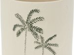 Kambarinis keraminis vazonas Palmės, smėlio sp., 20 x 20 x 17,5 cm.