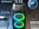Kolonėlė W-KING T11, 100W, 15600mAh 3.7V / 10.8V 5200mAh talpos baterija, nešiojama, bevielė, IPX6, 30 metrų Bluetooth 5.0 pasiekiamumas