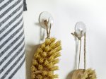 Rūbų kabliukas, klijuojamas HETTICH, Ø 36mm, baltos sp., 9241128