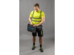 Darbo batai HOGERT WORKWEAR Sauten, O1 FO SR, juoda-geltona spalva, 43 dydis, CE
