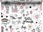 Viniliniai tapetai GRANDECO Little Princess 168001, 0,53 x 10,05 m