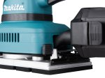 Elektrinis vibracinis šlifuoklis MAKITA BO3710, galia 190 W, 93 x 228 mm, 11000 jud.