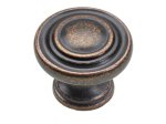 Baldų rankenėlė antik rutulio formos HETTICH, vario sp. D25, 9202464