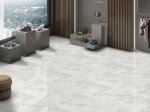 Akmens masės plytelės FOUR TILE Silver Gris, 60 x 60 cm, 1,440 m2/dėž., glazūruotos, rektifikuotos, poliruotos, spl. sidabro