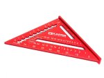 Aliuminis dailidės trikampis KAPRO 446, 180 mm KAPRO 446, 180 mm