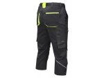 Bridžai HOGERT WORKWEAR Reetz, 58% medvilnė, 40% poliesteris, 2% elastanas, juoda spalva, XL (54) dydis, CE