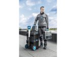 Darbo batai HOGERT WORKWEAR Schmutter, S1P SRC, pilka-mėlyna spalva, 43 dydis, CE