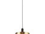 Pakabinamas šviestuvas SEARCHLIGHT Knox, E27, 1x60W, AXPxG 140x30x30 cm, aukso sp., 20223-1GO