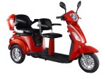Elektrinis triratis EKOMOTO VISTA-2, raudonas, 20 Ah švino rūgšties baterija