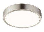 Lubinis LED šviestuvas GLOBO Vitos, paviršinis, 15W, 230V, 1700 lm, 4000K, apvalus, aliuminio sp., 145 x 26 mm, 12366-15