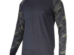 Marškinėliai LAHTI PRO, su ilgomis rankovėmis, kamufliažiniai, 190 g, M dydis, CE