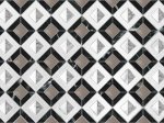 Dekoratyvinės keraminės plytelės KAI, Statuario Gerometric White 3275, 30 x 60 cm, 6 vnt./dėž., rektifikuotos, įvairiaspalvės