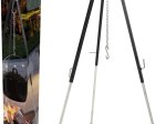 Stovas griliui BBQ, trikojis, plieninis, 150 cm