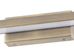 Sieninis veidrodžių ir paveikslų šviestuvas RABALUX John, LED, 18W, 230V 50Hz, 4000K, 1300 lm, IP44, metalinis, bronzos sp., 627 x 80 x 70 mm, 6130