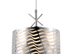 Pakabinamas šviestuvas G.LUX GT-680-1S, 60 W, 1 x E27, D25cm, chomo sp.